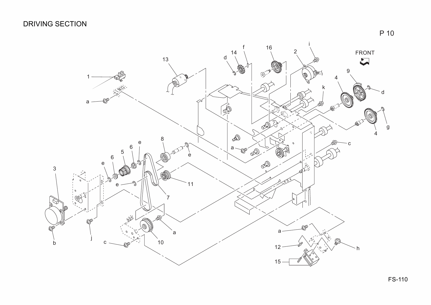 Konica-Minolta Options FS-110 13QE Parts Manual-6